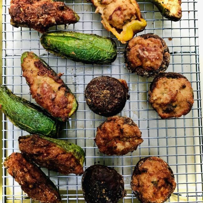 Shiitake Stuffed Peppers