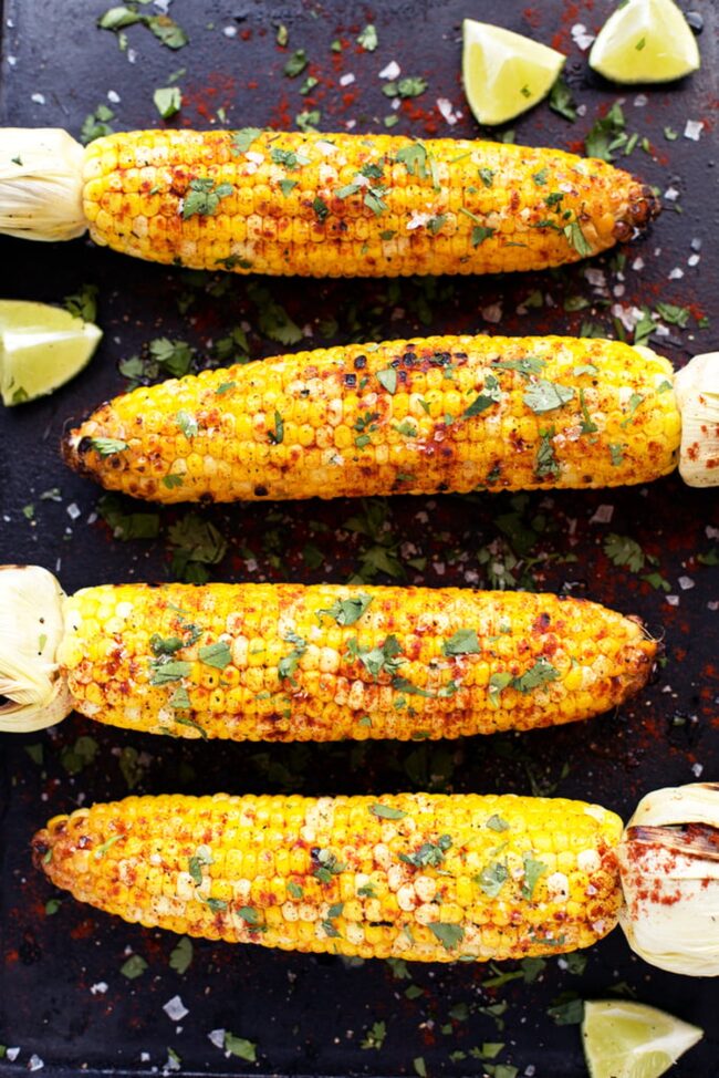 Habanero Lime Grilled Corn