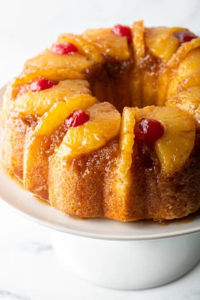 Pineapple Upside-Down Bundt Cake