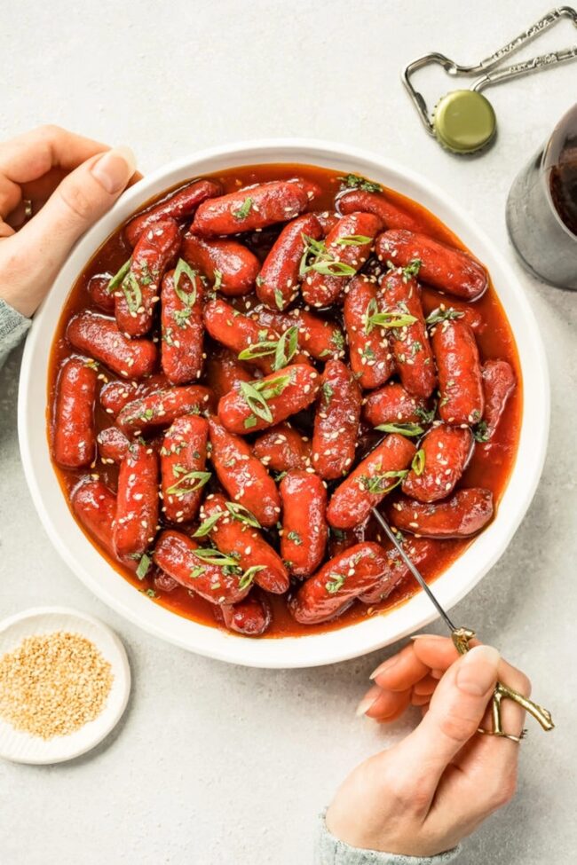 Honey Sriracha Little Smokies