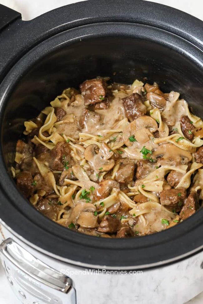 Beef Stroganoff