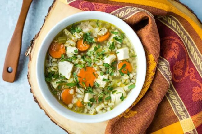 Turkey and Barley Soup
