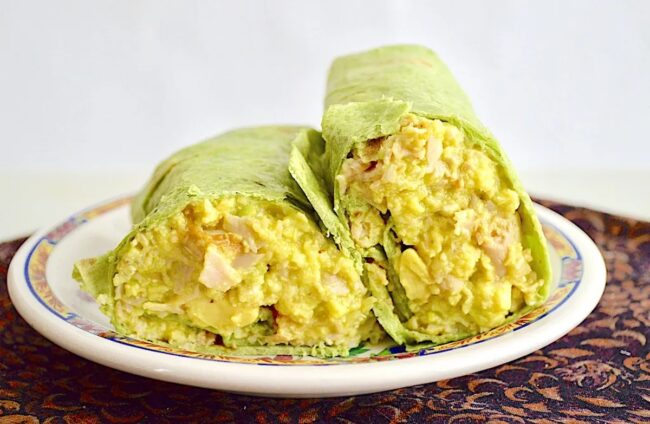 Turkey and Avocado Burritos