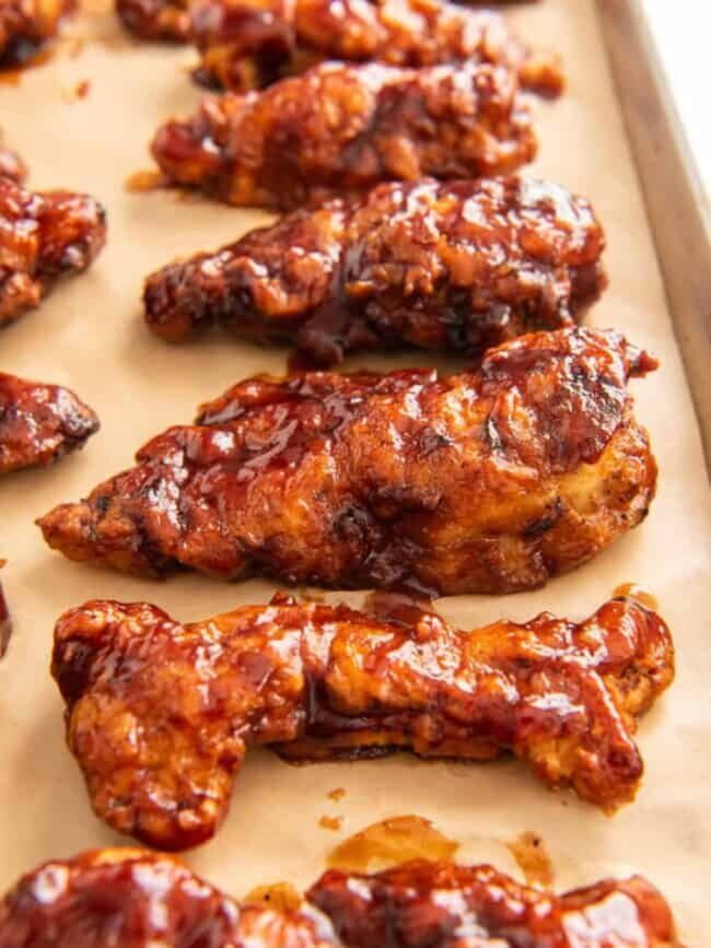BBQ Glazed Chicken Tenderloins