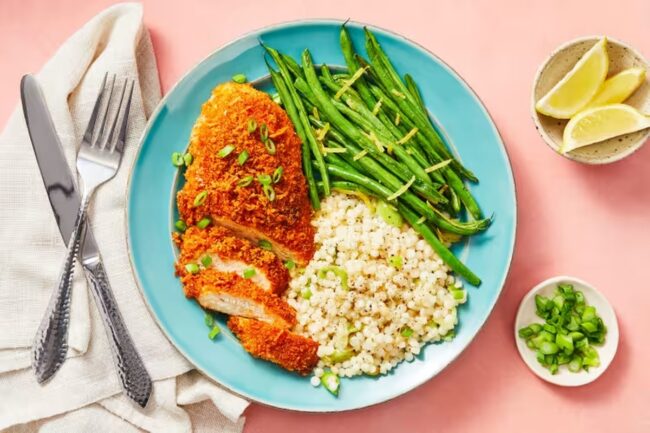 Garlic Parmesan Crusted Chicken