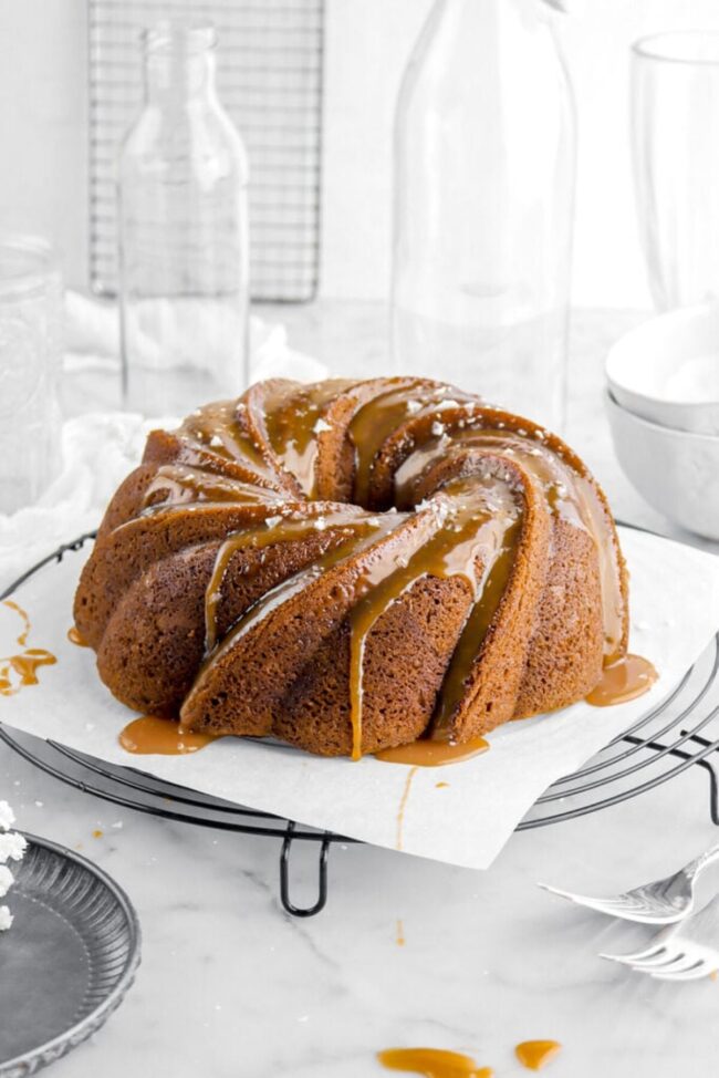 Mocha Fudge Bundt Cake