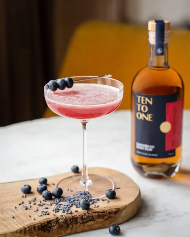Blueberry Lavender Daiquiri