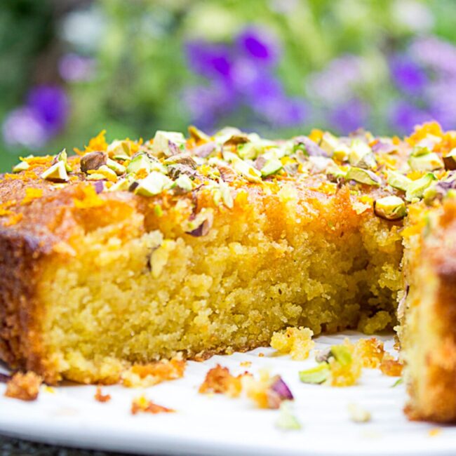 Orange Polenta Cake
