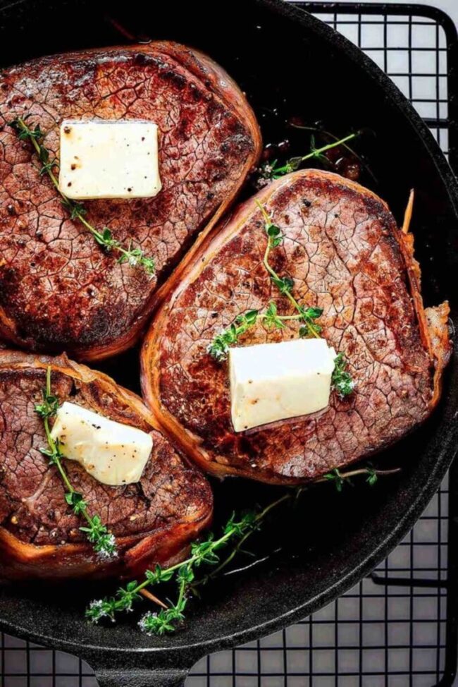 Bacon-Wrapped Filet Mignon