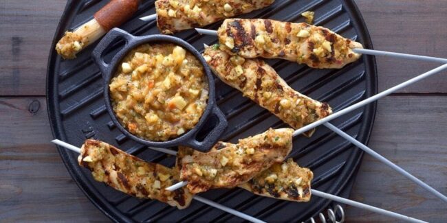 Habanero Grilled Pineapple