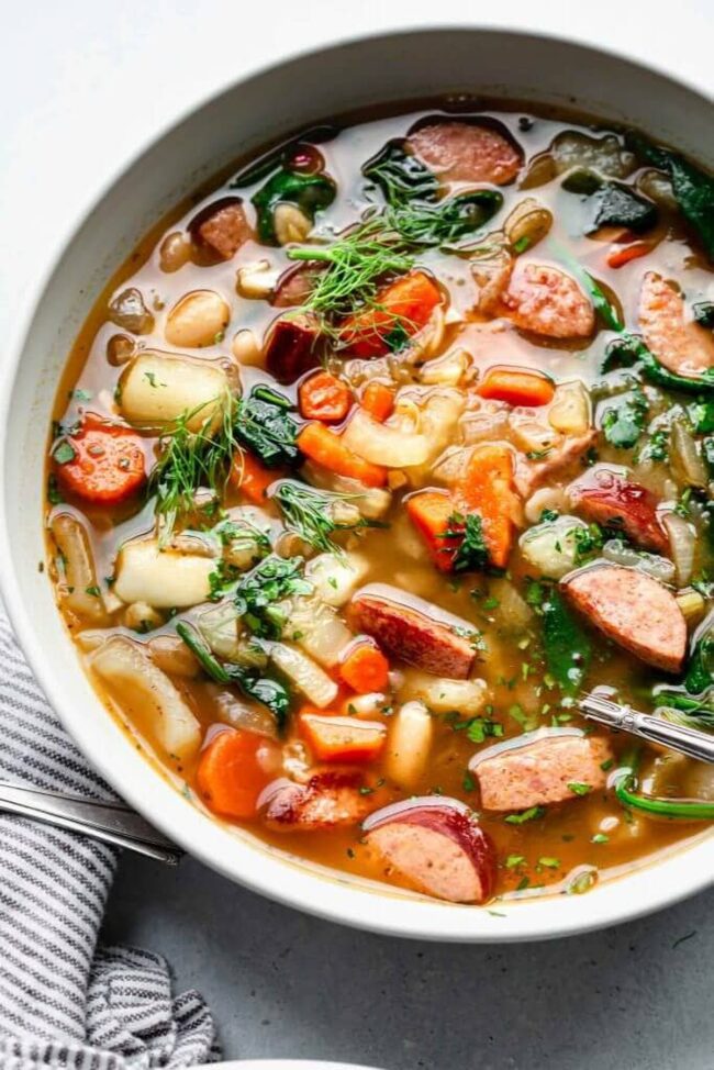 Polska Kielbasa Soup