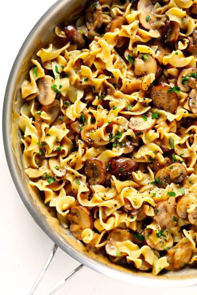 Mushroom Stroganoff Penne