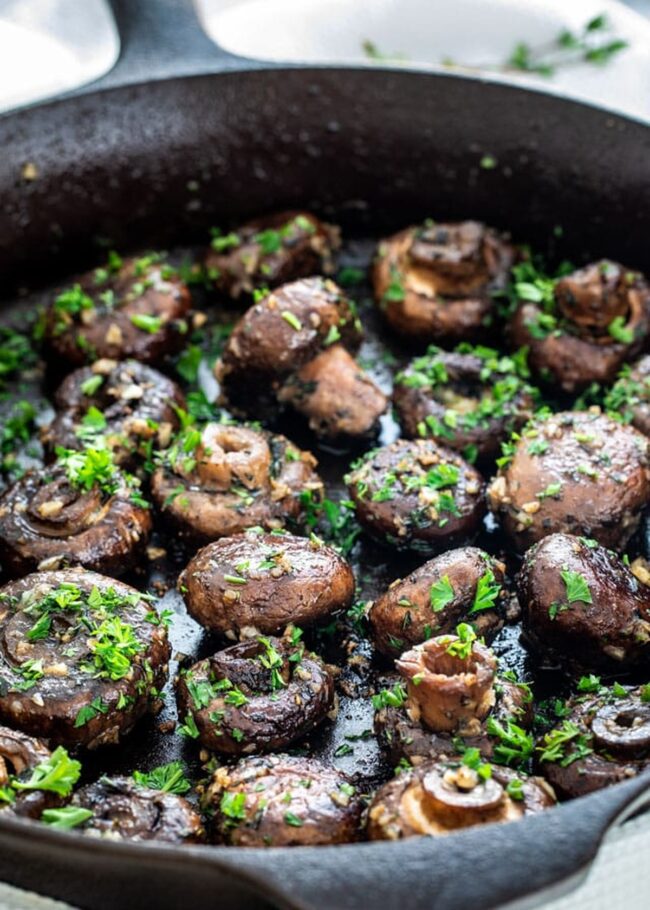 Garlic Butter Mushrooms