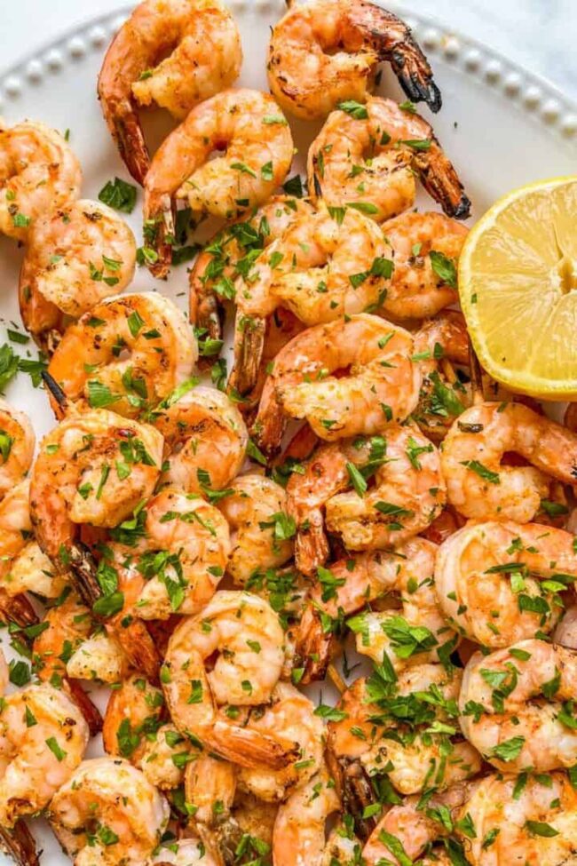 Lemon Herb Grilled Shrimp