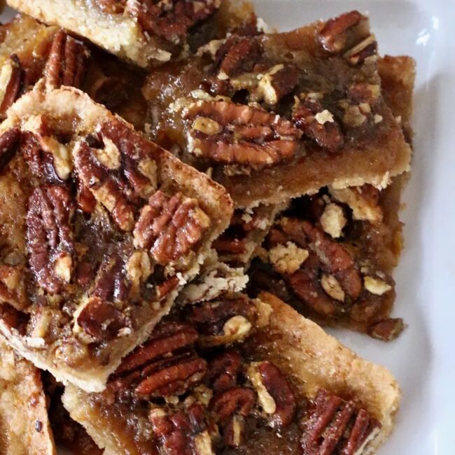 Maple Pecan Shortbread