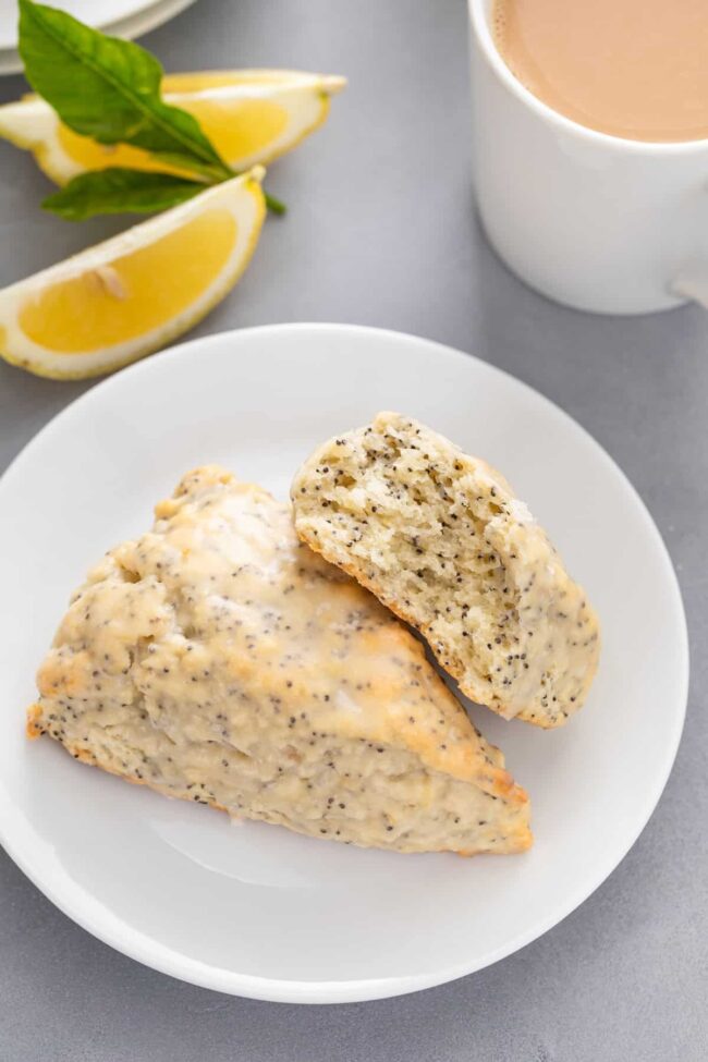 Lemon Poppy Seed Scones