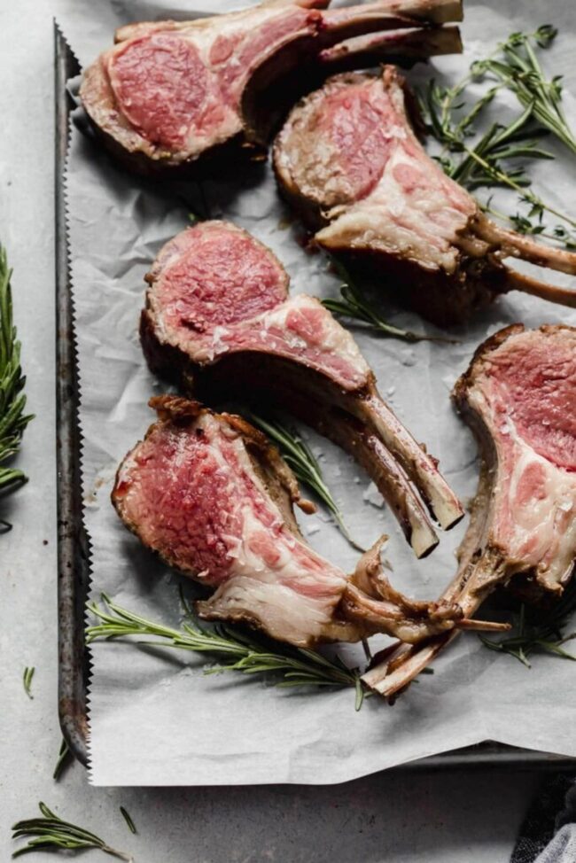 Sous Vide Rack of Lamb