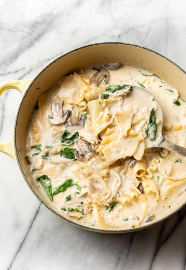 Chicken Parmesan Lasagne Soup