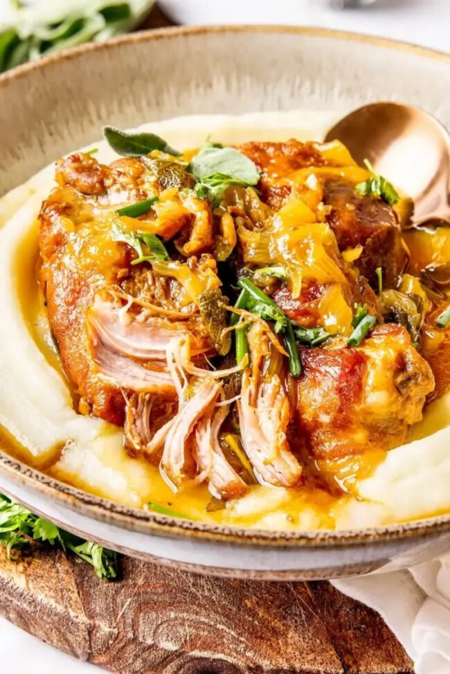 Cider Braised Pork Tagliatelle