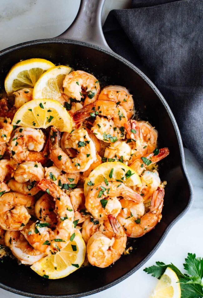 Lemon Garlic Shrimp