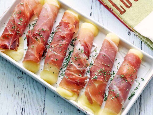 Prosciutto Wrapped Mozzarella