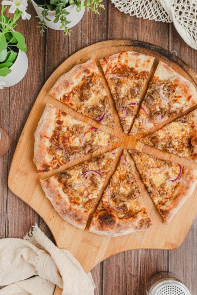 Barbecue Pork Pizza