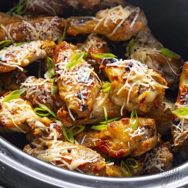 Garlic Parmesan Wings