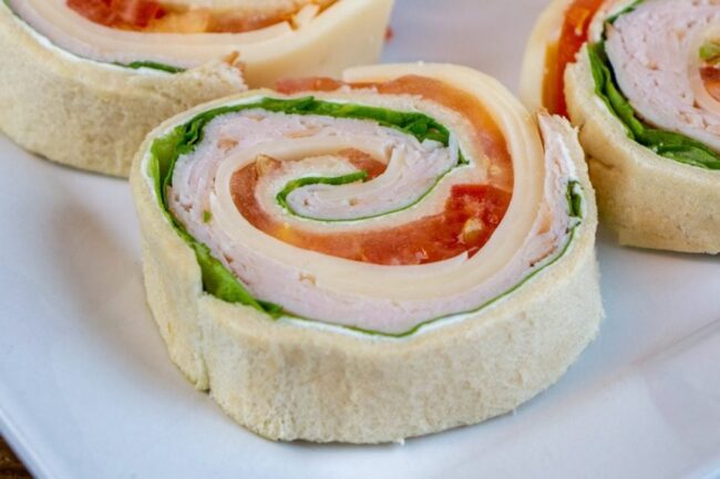 Turkey and Cheese Roll-ups