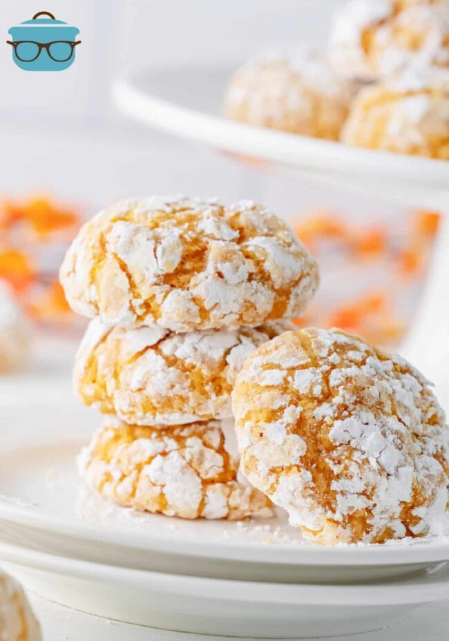 Pumpkin Crinkle Cookies