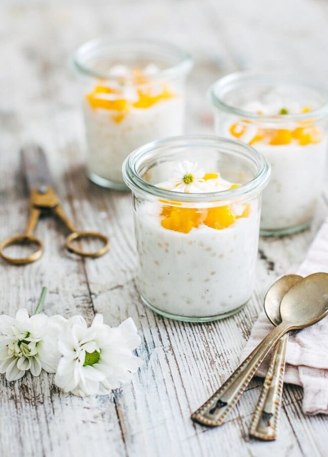 Coconut Milk Tapioca Pudding