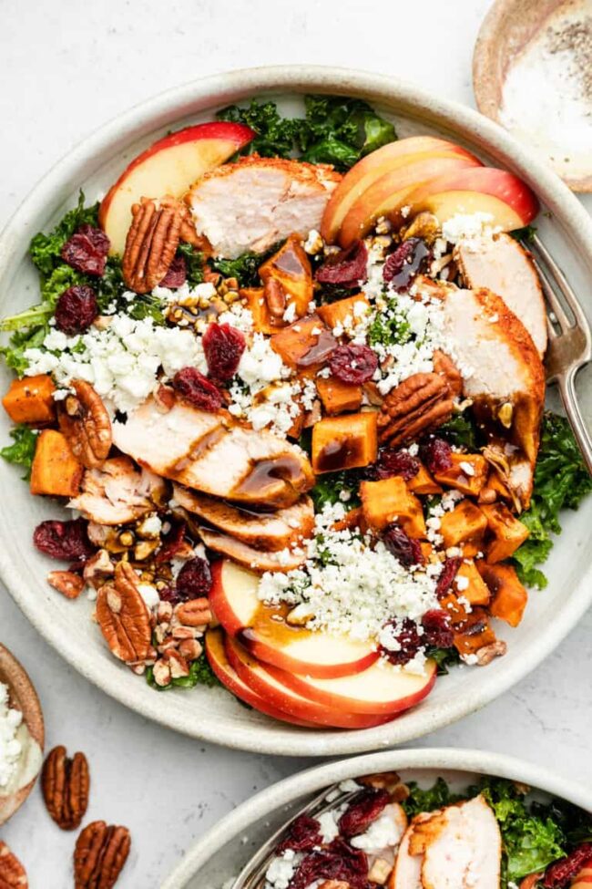 Autumn Harvest Chicken and Quinoa Salad