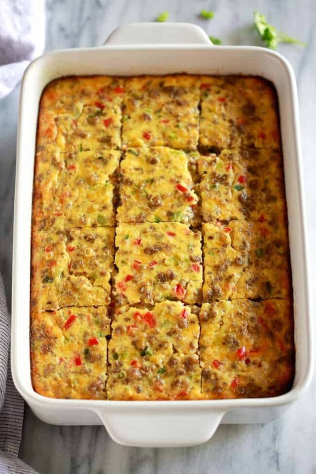 Egg and Sausage Casserole