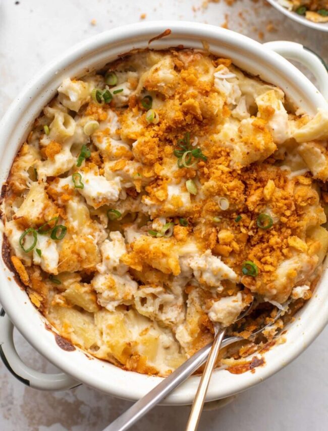Baked Crab Mac and Cheese