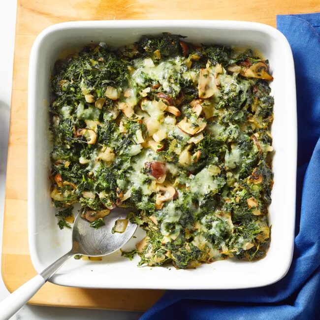 Mushroom and Swiss Casserole