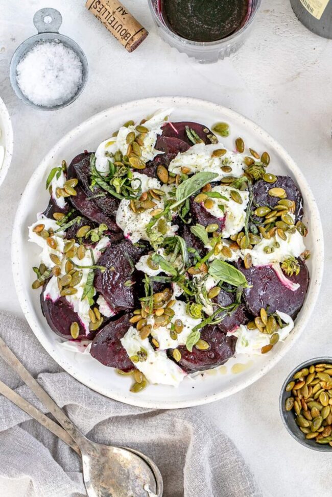 Mozzarella and Beets Salad
