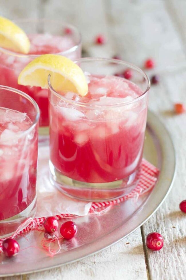 Sparkling Cranberry Punch