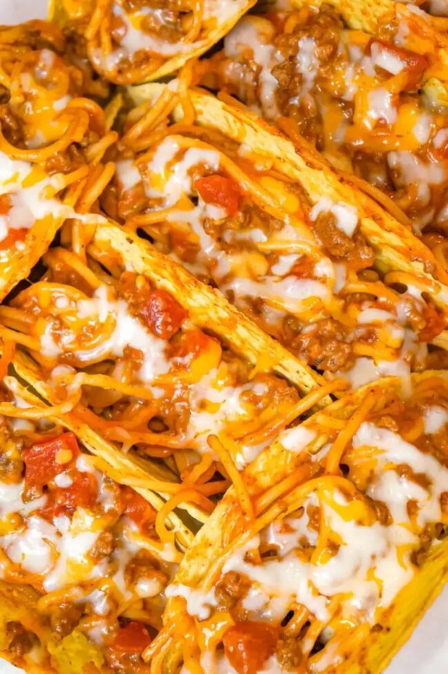 Spaghetti Tacos