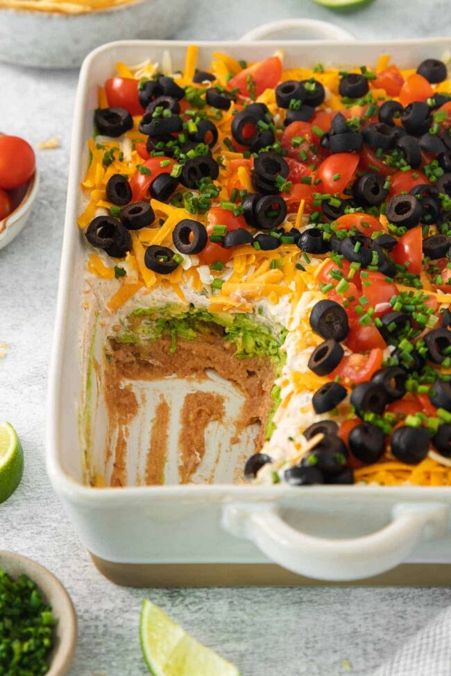 Seven Layer Taco Dip