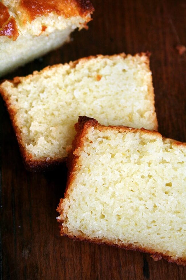 Lemon Ricotta Pound Cake