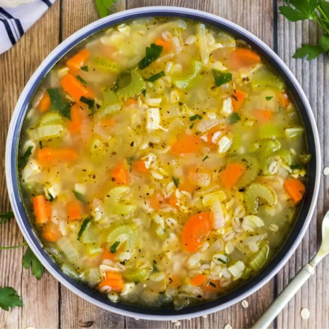 Turkey and Barley Soup