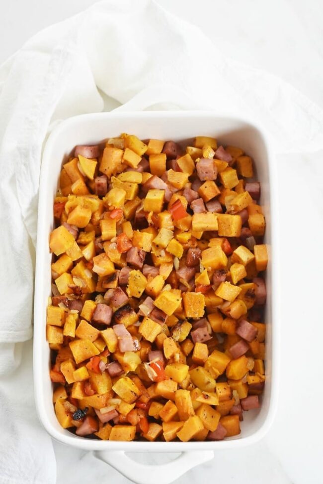 Ham and Sweet Potato Hash