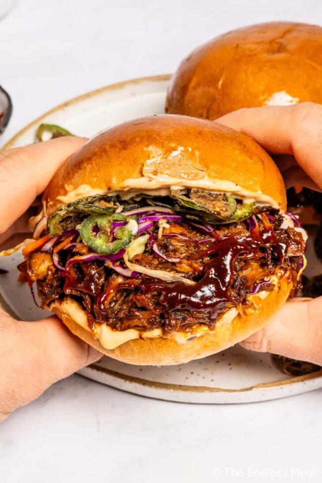 BBQ Pulled Pork Sandwiches
