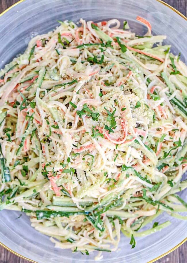 Crab and Cucumber Salad