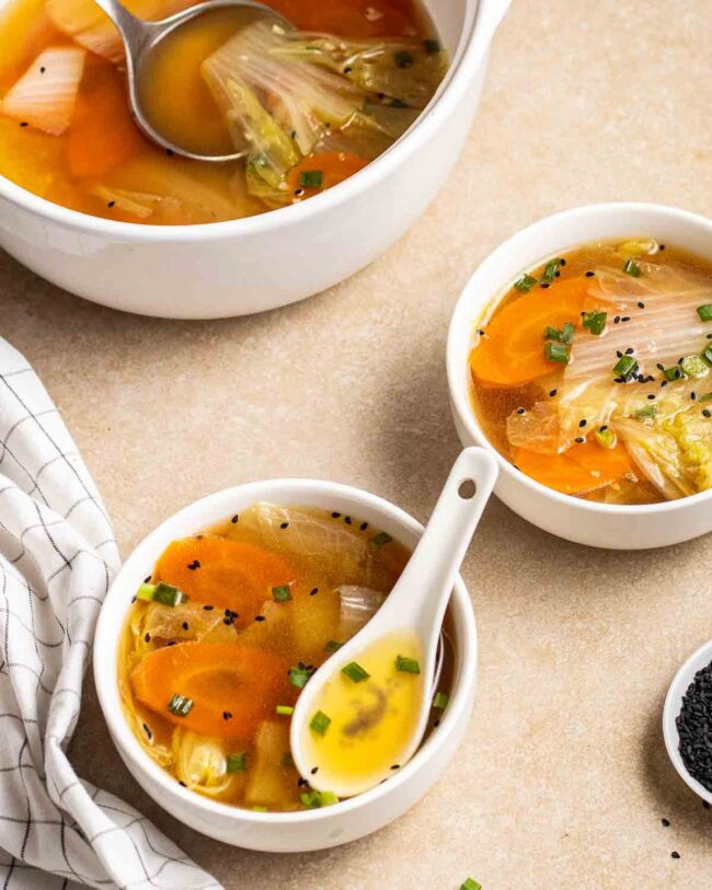 Chinese Cabbage Soup