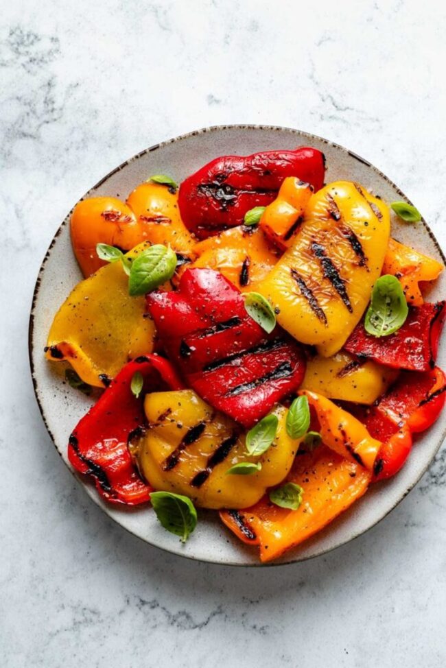 Grilled Bell Peppers