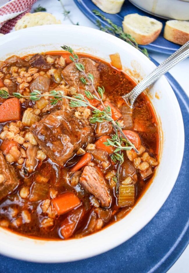 Beef and Barley Stew