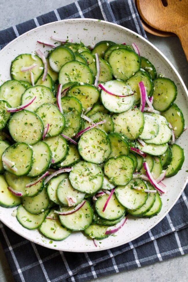 Chilled Cucumber Salad