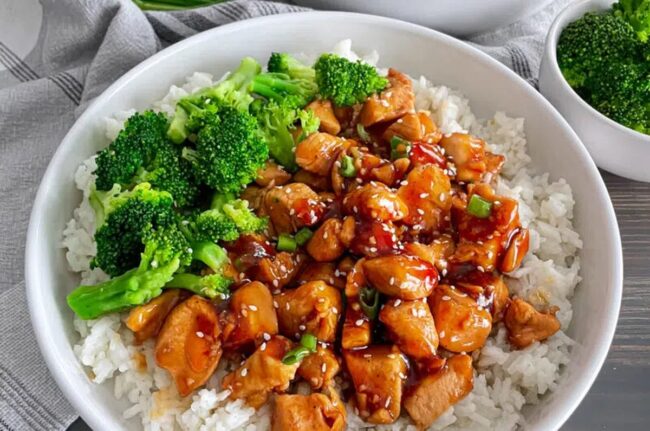 Teriyaki Chicken Bowls