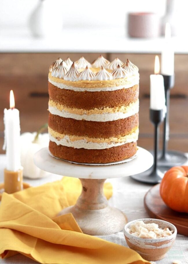 Pumpkin Spice Layer Cake