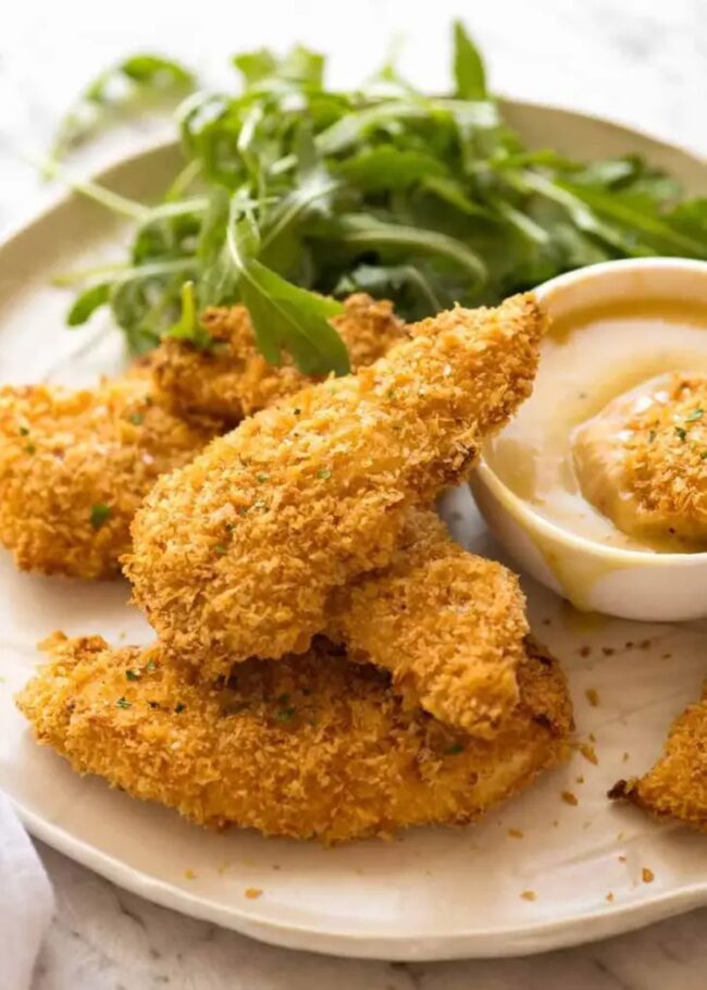 Oven-Fried Chicken Tenderloins